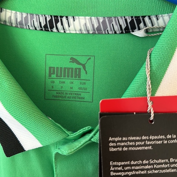 RARE NWT Patron Tequila Logo Puma Golf Polo Men’s size Small - Picture 3 of 4